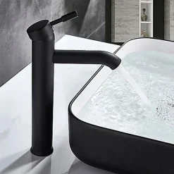 Robinet de lavabo REA Graf black high