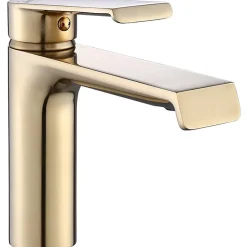Robinet de lavabo REA Hass gold low