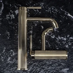 Robinet De Lavabo Rea Js-B348G Argon Low Gold