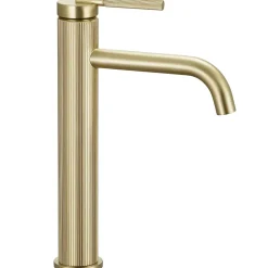 Robinet De Lavabo Rea Js-B348-1Bg Argon High Brush Gold
