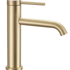 Robinet De Lavabo Rea Js-B311Bg Clif Low Brush Gold