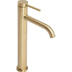 Robinet De Lavabo Rea Js-B311-1Bg Clif High Brush Gold