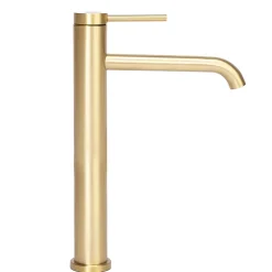 Robinet De Lavabo Rea Js-B311-1Bg Clif High Brush Gold