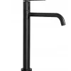 Robinet de lavabo REA Lugano slim black high