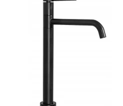 Robinet de lavabo REA Lugano slim black high