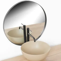 Robinet de lavabo REA Lugano slim black high