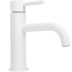 Robinet de lavabo REA Lungo white low