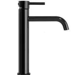 Robinet de lavabo REA Lungo black metallic high