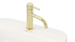 Robinet de lavabo REA Lungo gold low