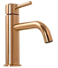 Robinet de lavabo Rea Lungo Rose Gold low