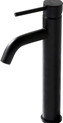 Robinet de lavabo REA Lungo black high