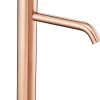 Robinet de lavabo REA Lungo rose gold high