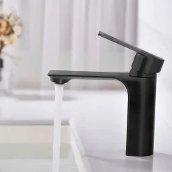 Robinet De Lavabo Rea My1802-2B Urban Low Black