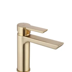 Robinet De Lavabo Rea My2021-2Gg Argus Low Brush Gold