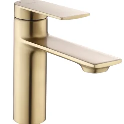Robinet De Lavabo Rea My1902-2Gg Storm Low Brush Gold