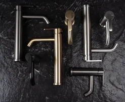 Robinet De Lavabo Rea Ontario Js-11801-1Gg High Titanium