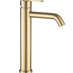 Robinet De Lavabo Rea Ontario Js-11801-1Bg High Brush Gold