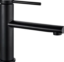 Robinet de lavabo REA Oval black low