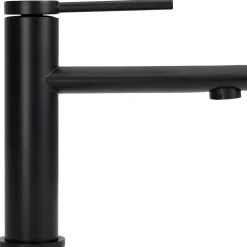 Robinet de lavabo REA Oval black low
