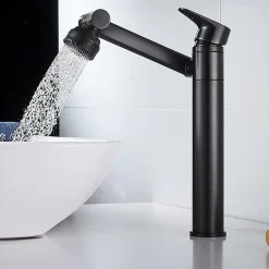Robinet de lavabo REA Paco black high