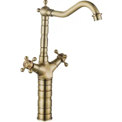 Robinet de lavabo REA Rustico antique gold