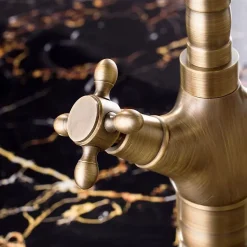Robinet de lavabo REA Rustico antique gold