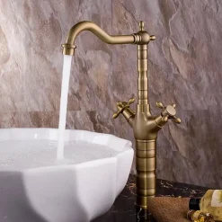 Robinet de lavabo REA Rustico antique gold