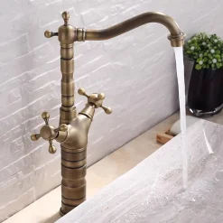 Robinet de lavabo REA Rustico antique gold