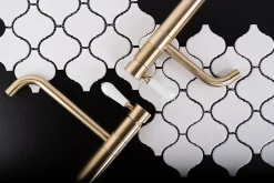 Robinet de lavabo REA Serra black low