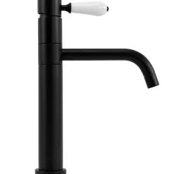 Robinet de lavabo REA Serra black low