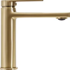Robinet de lavabo REA VERSO Brush Gold low
