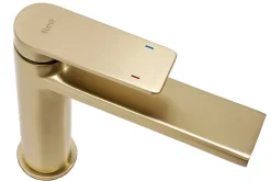 Robinet de lavabo REA VERSO Brush Gold low