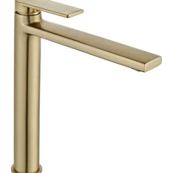Robinet de lavabo REA Verso brush gold high