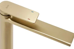 Robinet de lavabo REA Verso brush gold high