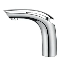 Robinet de lavabo sur plage B0625-3 en laiton chromé collection Erymanthe