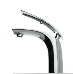 Robinet de lavabo sur plage B0625-3 en laiton chromé collection Erymanthe
