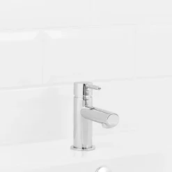 Robinet de lave-mains eau froide GoodHome Lazu