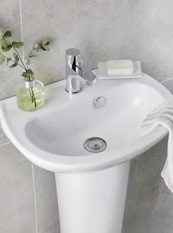 Robinet de lave-mains eau froide GoodHome Cavally S