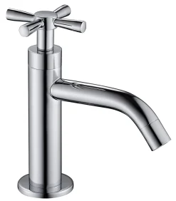 Robinet de lave-mains eau froide chromé Edouard Rousseau Scop