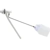 Robinet flotteur a levier alimentation laterale mecanisme chasse d'eau WC