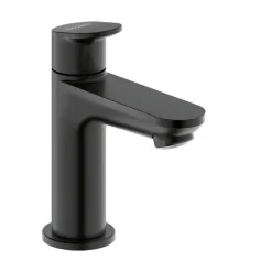 Robinet lave-mains eau froide DURAVIT Wave noir mat