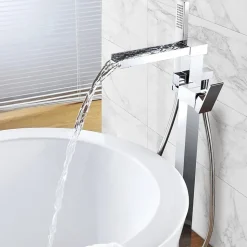 Robinet mitigeur baignoire cascade TANO sur pied