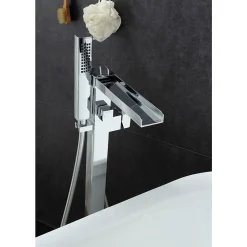 Robinet mitigeur baignoire cascade TANO sur pied