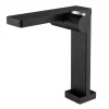 Robinet mitigeur corps haut en noir pour lavabo ou vasque NT3220B