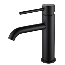 Robinet mitigeur de lavabo thermostatique PICCOLA noir mat