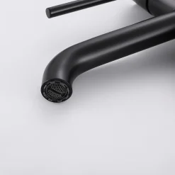 Robinet mitigeur de lavabo thermostatique PICCOLA noir mat