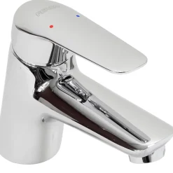 Robinet mitigeur lavabo vasque design laiton chrome