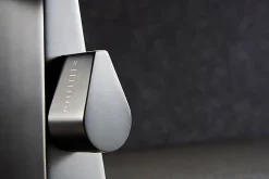 Robinet mitigeur pour lavabo ou vasque NT7320 effet cascade - noir mat, gun métal ou blanc mat Gun métal