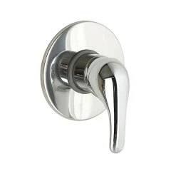 Robinet Mélangeur Douche Encastrée Monocommande Finition Chrome - Entrer