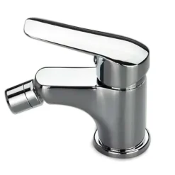 Robinet Pour Bidet En Laiton Chromé Avec Levier Monocommande - Bormio
